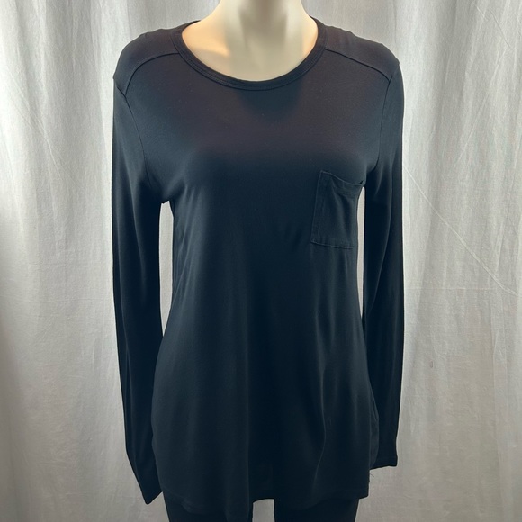 T by Alexander Wang Tops - T Alexander Wang Black Long Sleeve Shirt PS